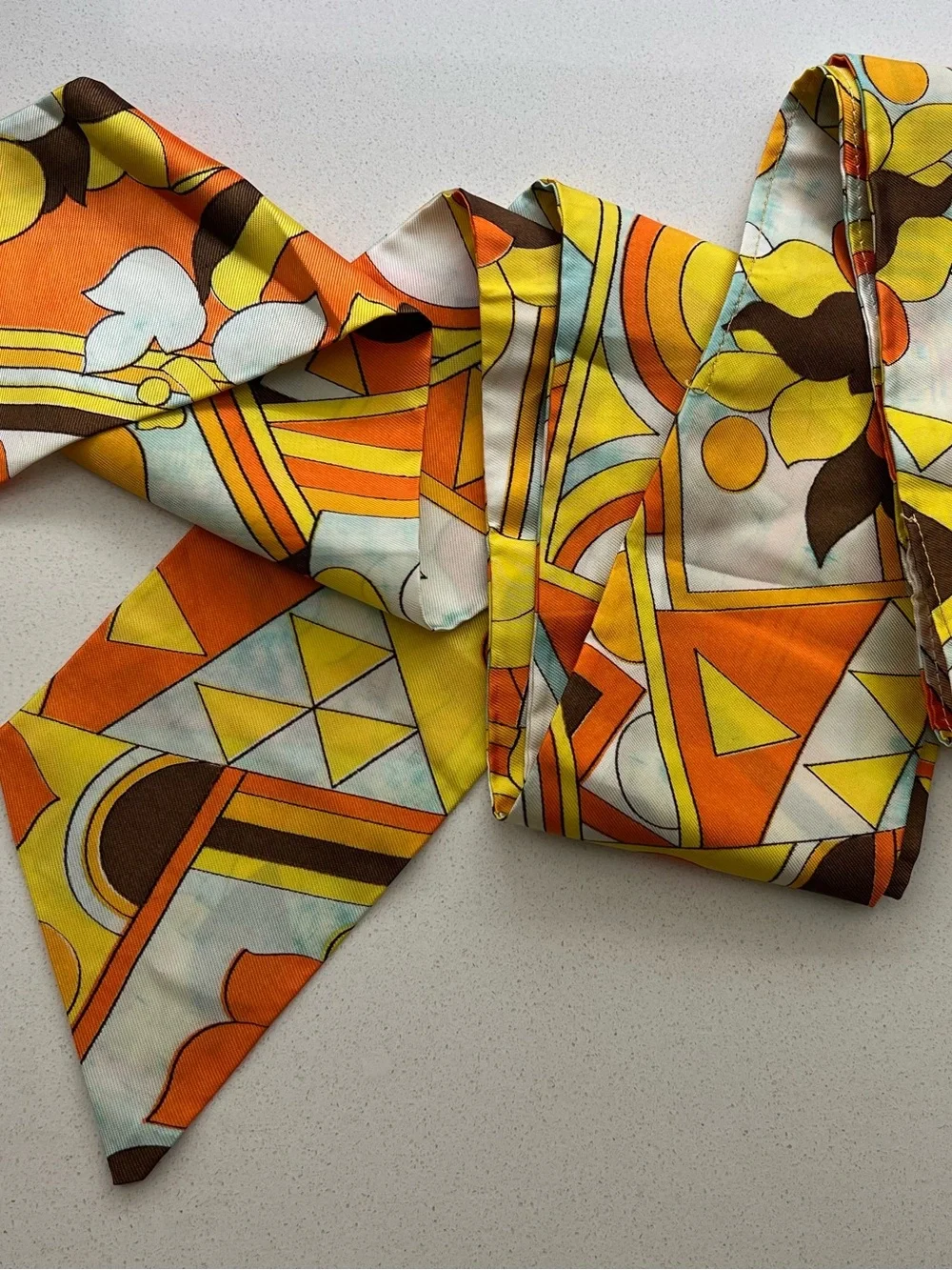 UNBRANDED Geometric Style Sash Scarf